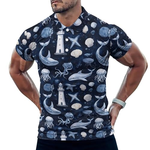 Polo de golf homme anti transpiration coupe sèche pour rester au frais