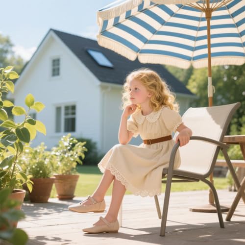 Girls Toddler Little Kid Mary Jane Flats T-Strap School Uniform Dress Shoes2