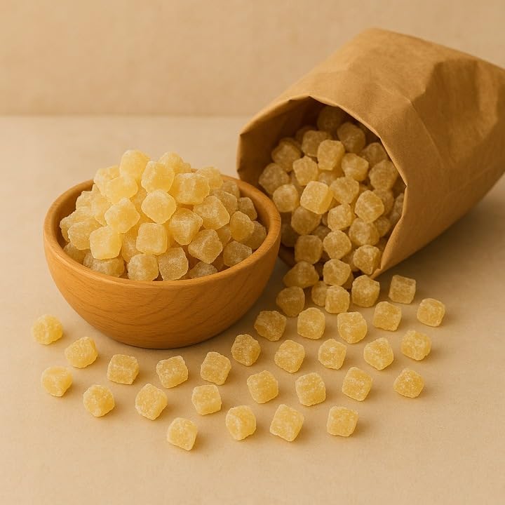Malinowe imbir kandyzowany kostka 2x1kg jakość premium