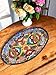 Handmade Talavera Large Oval Serving Platter – 18 inches, Vibrant Ceramic Dish for Meats & Table Decor, Dishwasher & Oven Safe (Multicolor)