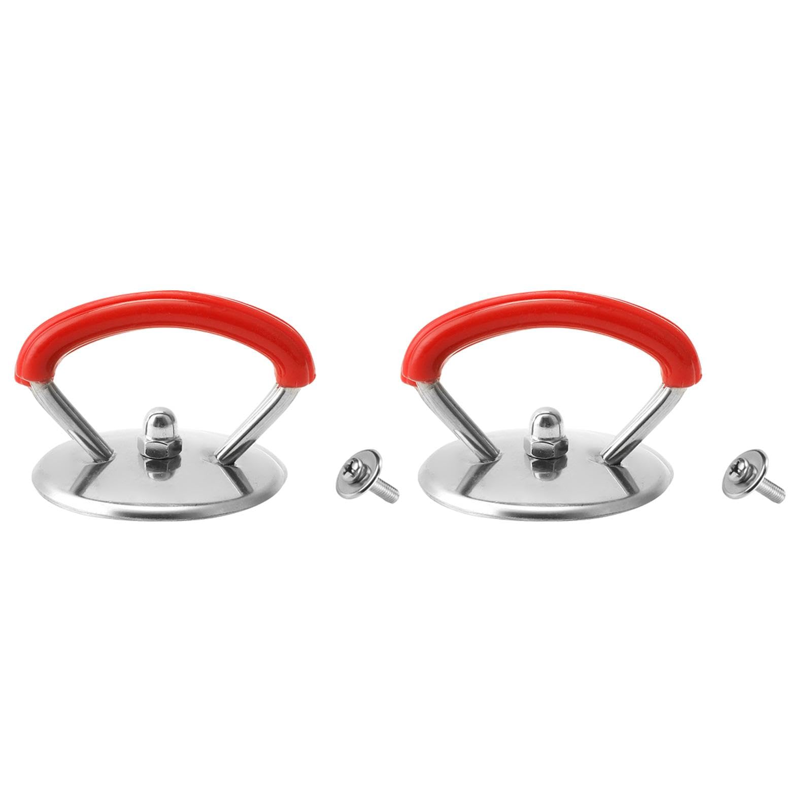 BNF® 2 Pieces Universal Pot Lid Cover Holding Handle for Frying Pan Oil Pans Lids Red|Home & Garden|Home & Garden|Home & Garden|2 Pot Lid Cover Handles-image-29
