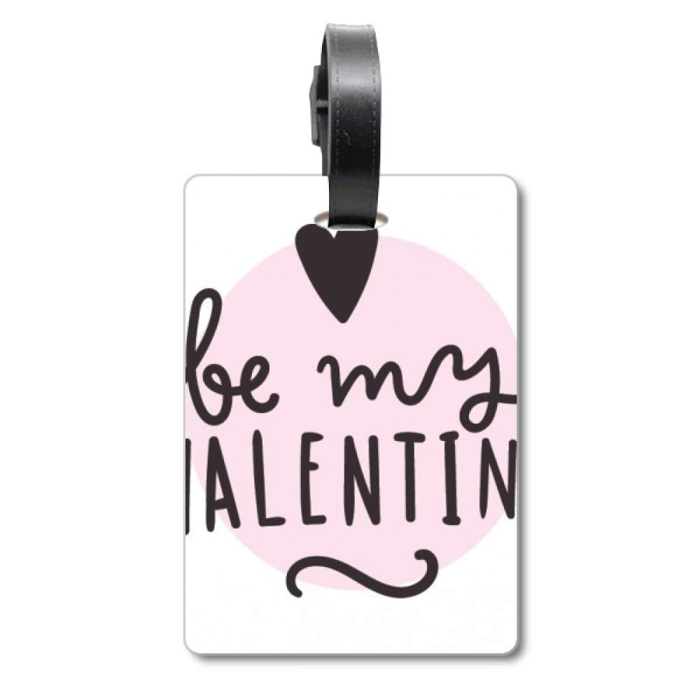 Étiquette d'identification rose Be My Valentine pour chiens et chats - 5