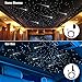 CHINLY Meteor Twinkle 550pcs 9.8ft 0.03in Fiber Optic Lights Star Headliner Kit, Bluetooth APP Controlled Remote, RGBW Star Lights for Ceiling/Headliner/Theater