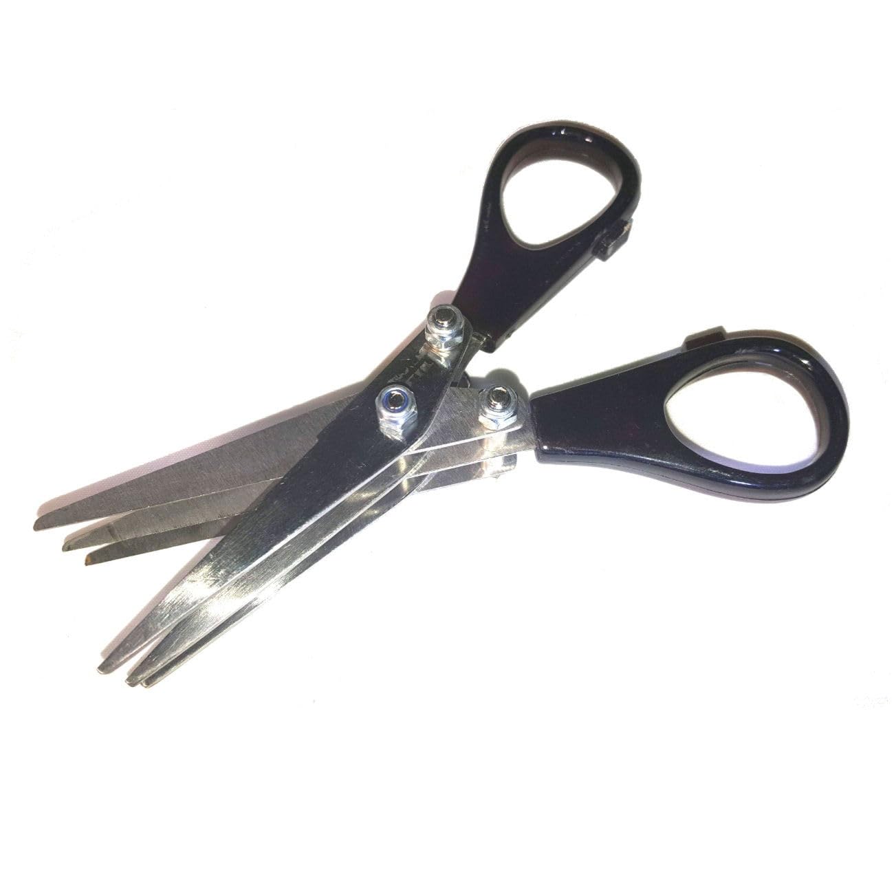 Allcock Triple Chop Fishing Worm Scissors โ Stainless Steel Three-Ply Bait Cutting Scissors