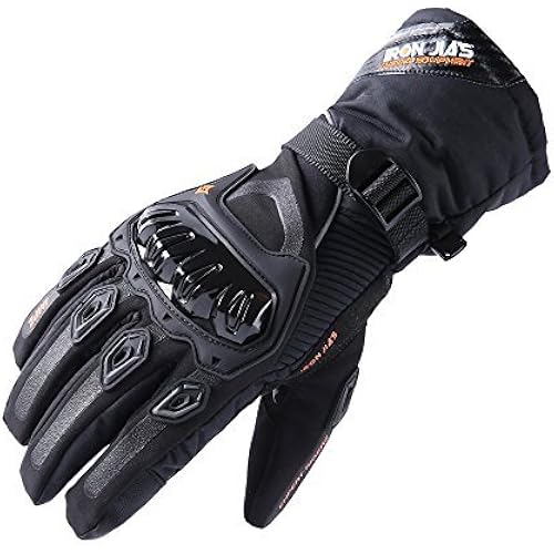 IRON JIA'S Winter Motorcycle Gloves, CE-Certified (EN 13594)