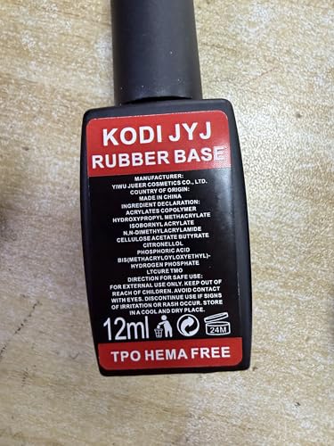 Set Gel Base Rubber y Top Coat 12ml para Manicura miniatura 6