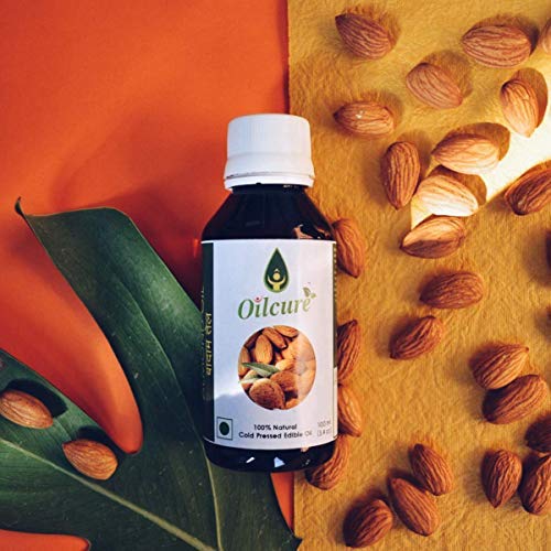 Oilcure Almond Oil | Cold Pressed | Edible | Natural -100ml - Image 3 thumbnail