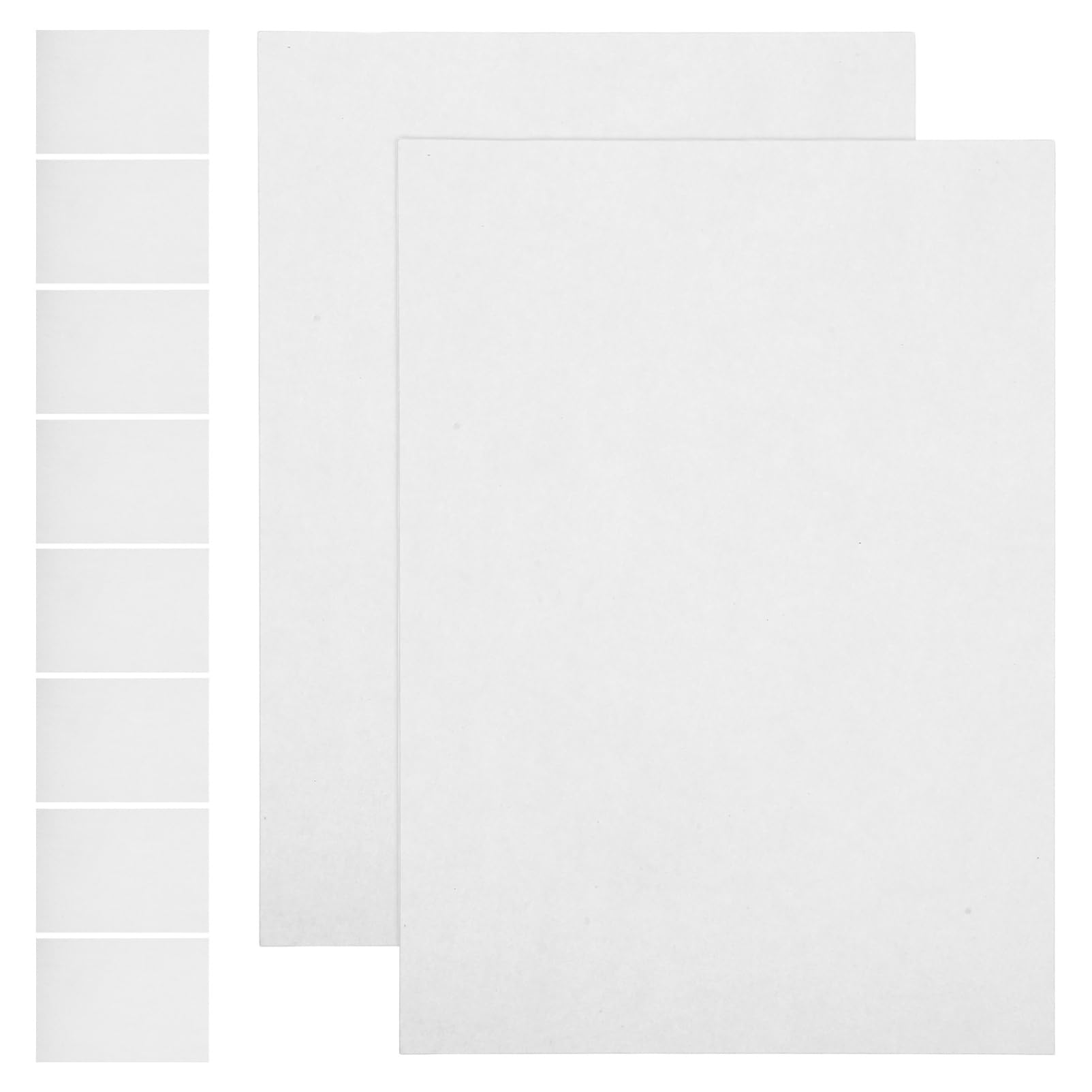 500 Pcs Photocopy Photocopy Impresión Office Essentials Suministros De Papelería White A5 Copy Paper Para Papel De Doble Cara (A5)