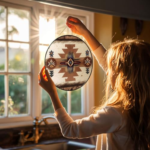 Atrapasueños de 25 cm para ventanas que transforma la luz del hogar 6