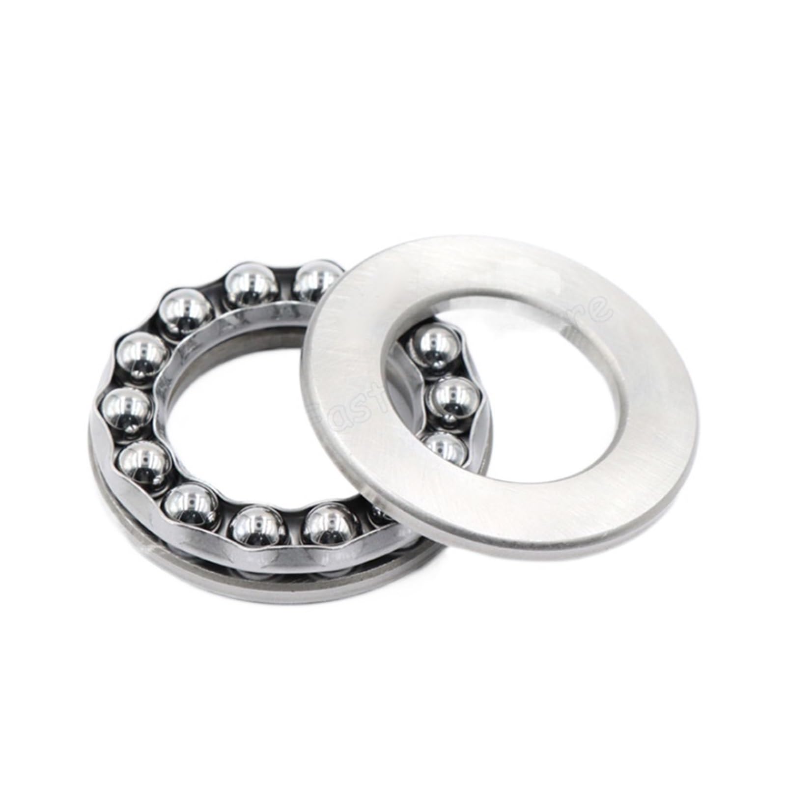 VSPPJYFG Bimetal Seal Shield Micro deep Groove Bearing 1pcs 51100 10x24x9mm Plane Thrust Bearing Axial Ball Bearing(51102 15x28x9mm)