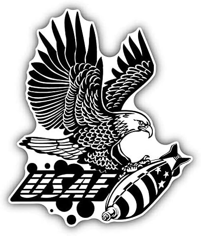 Amazon.com - USA Air Force Military Window Truck Car Bumper Sticker ...