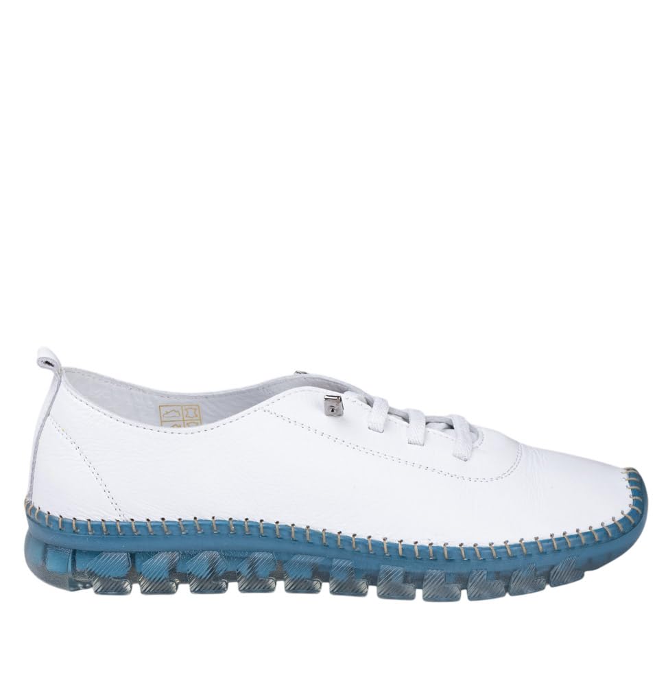 48 Horas 1601 Zapato DE Piel Flexible Plano Mujer