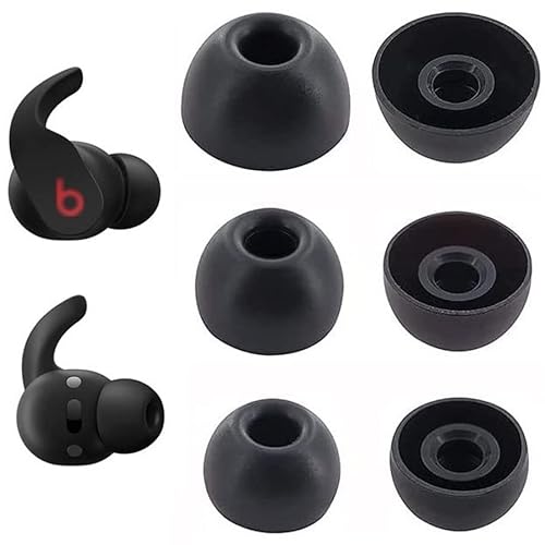 A-Pcas �C���[�s�[�X �C���[�`�b�v �C���z���J�o�[ Beat s Fit Pro �p Beat Studio Buds �p �����p�V���R�����C���[�s�[�X �Չ��� ���K�� �������� ���􂢉\ S/M/L 3�y�A�Z�b�g �u���b�N FitPro