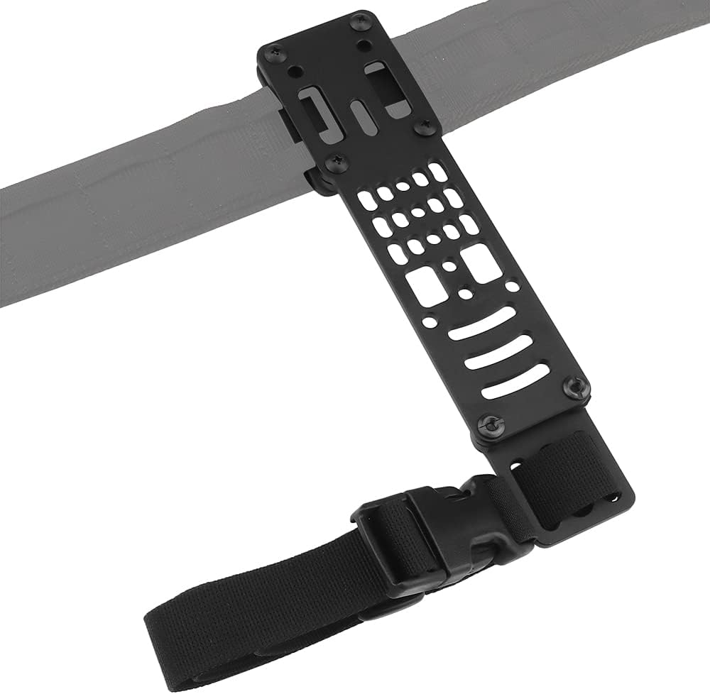 Tactical Sinking Holster Leg Hanging Extension Plate Adjustable Metal Modular Holster Adaptor Leg Drop Organizer