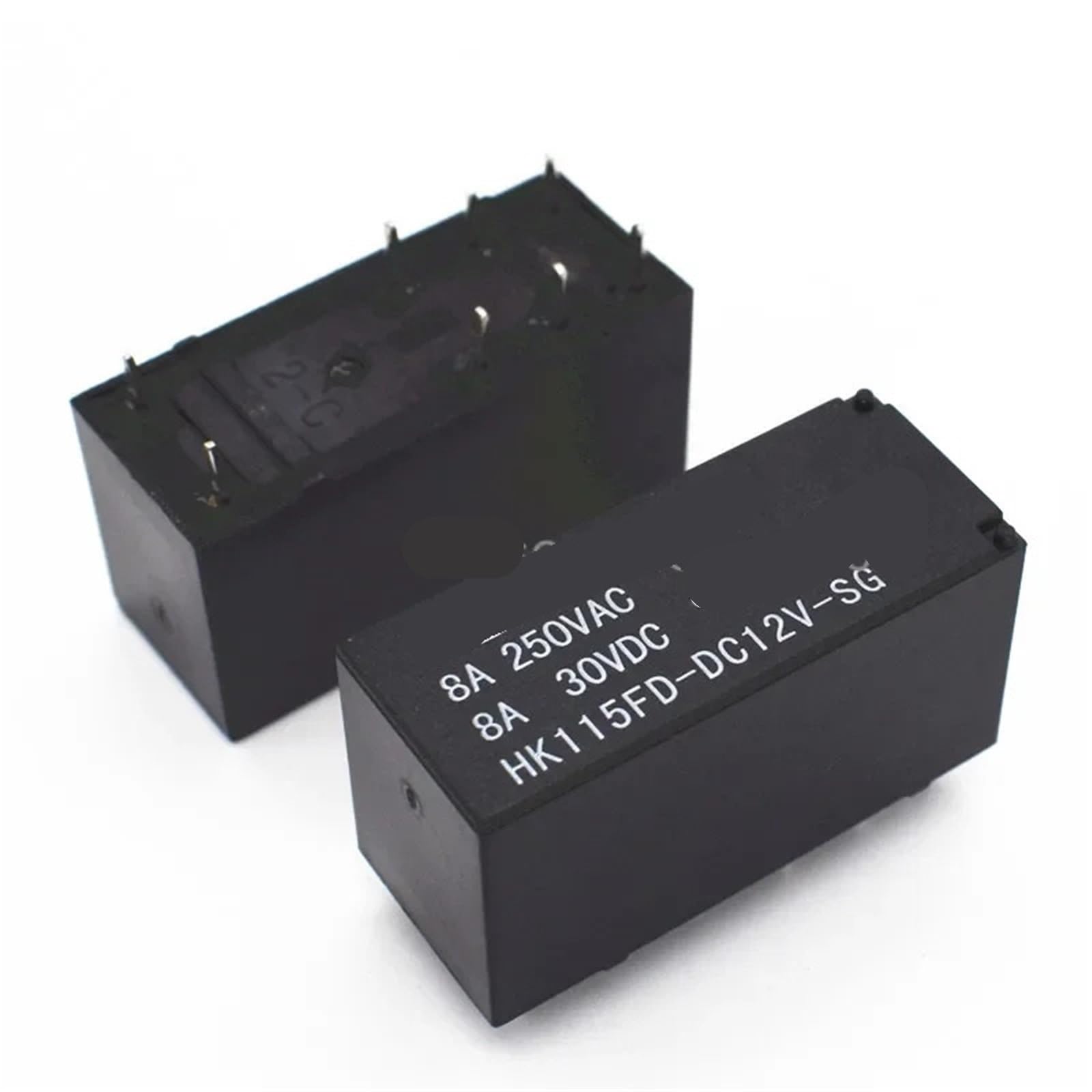Relé HK115FD-DC12V-SG con tecnología de 8 pines para máxima conductividad 8A 5