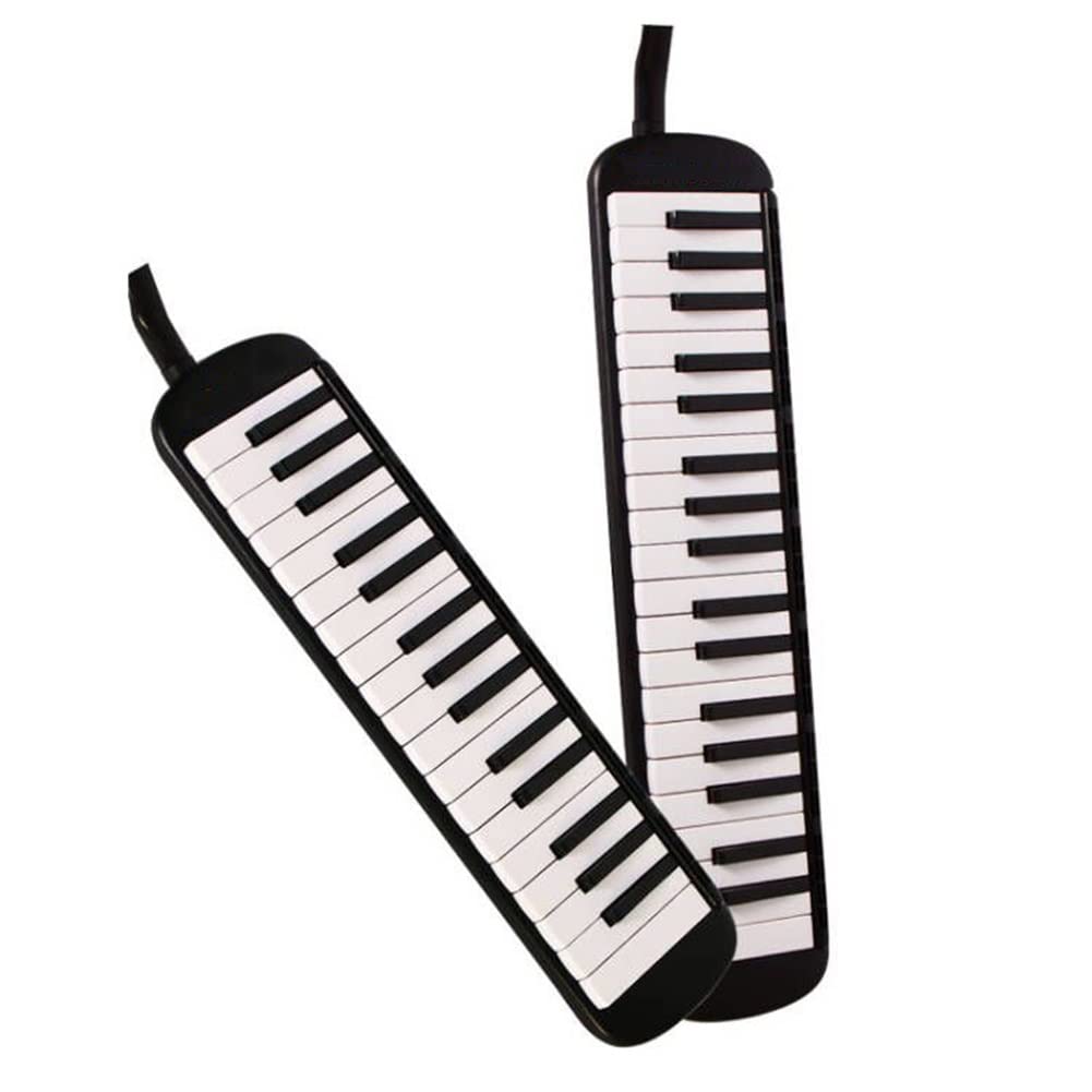 Melodica Professionale, Nero 37 Tasti Pianoforte Strumento Melodica Tastiera Armonica Strumento Musicale a Fiato per Principianti Professionisti Regalo per Adulti (Size : 32 Key)