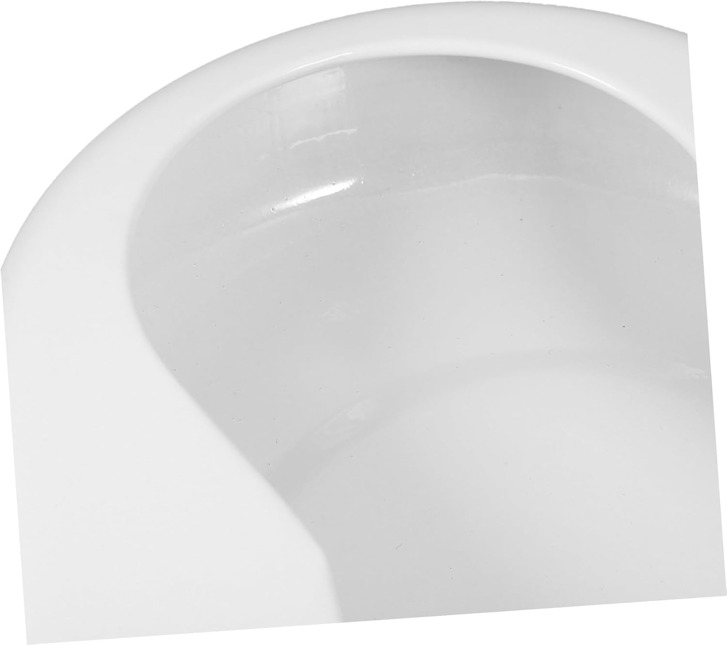 COLLBATH Portable Enamel Bed Pan for Bedridden Patients Convenient Bedside Urinal for Seniors Leakproof Design for Nighttime Use for Home Nursing Care