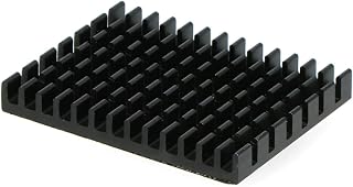 Easycargo 4pcs 40mm Heatsink 40x30x5mm + pre Applied 8810 Thermal Conductive Tape, Cooling Aluminum Heatsink for Cooling Raspberry Pi 4, M.2 SSD NVMe Mini SATA mSATA (4 pcs 40mmx30mmx5mm)