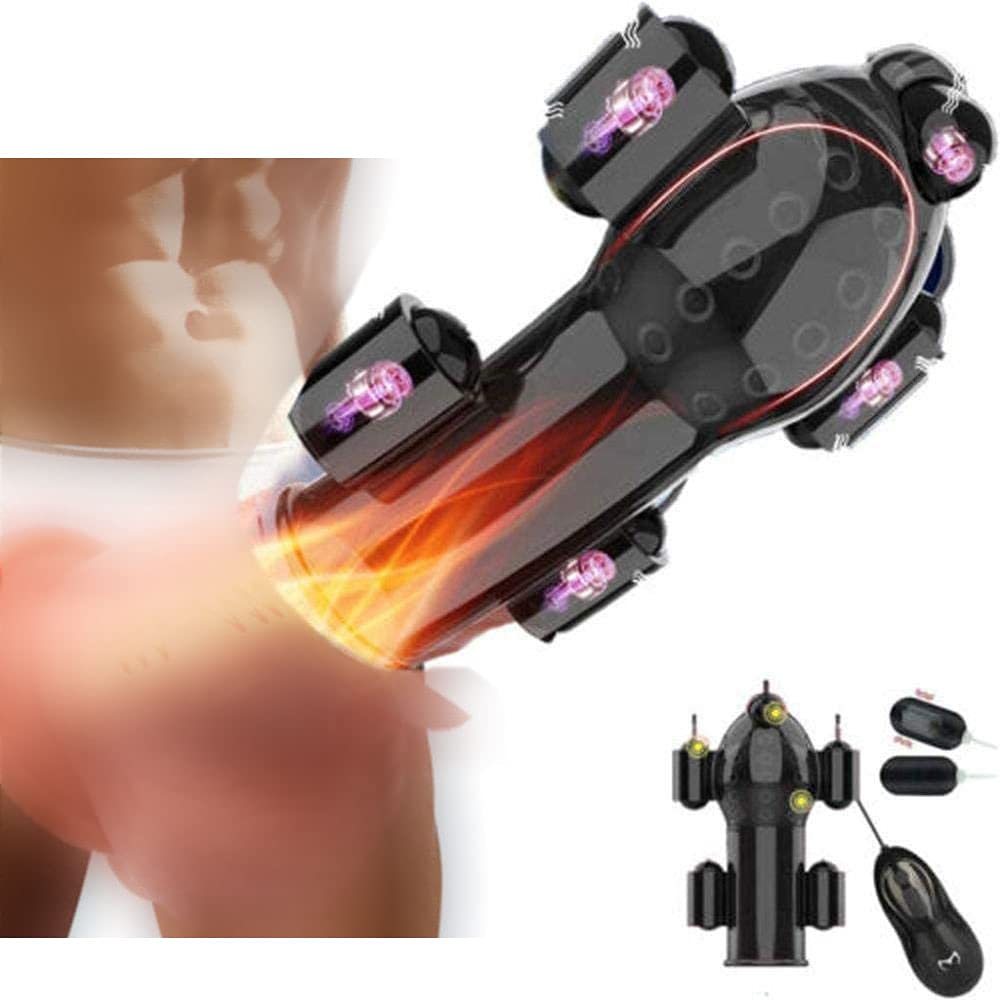 Stimolatore Del Glande Vibratore Del Pene Con Telecomando, Trainer Per La Stimolazione Pene Per Principianti Vibratore A Proiettile A Manica Pene 12 Modalità, Masturbatore Per Esercizi Pene Pen