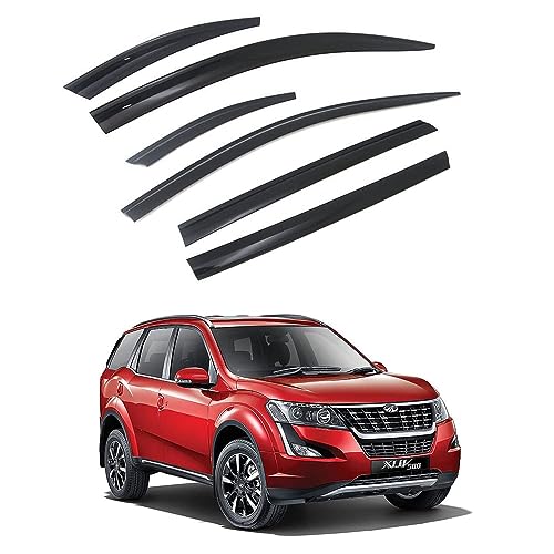 Image of Premium Non-Breakable Car Window Door Visor /Rain Guard /Wind Deflector Compatible for (XUV 500)