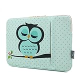 CoolBELL 13.3 Inch Laptop Sleeve Case Cover With Cute Owl Pattern Laptop Sleeve Bag For Laptop like Acer / Macbook Pro / Macbook Air / Asus / Dell / Lenovo / Men/Women/Girls