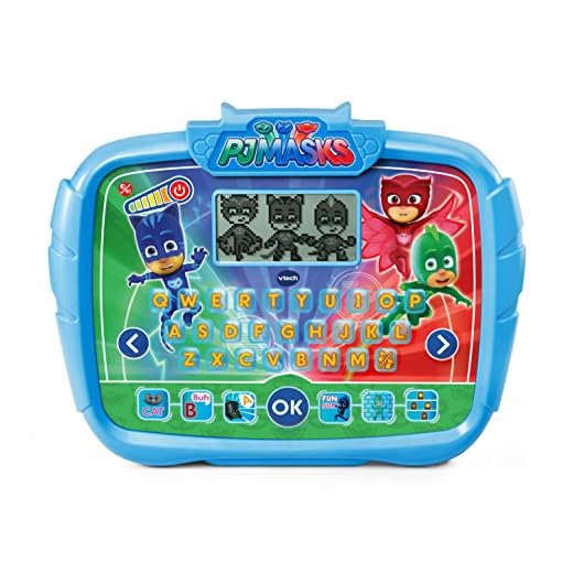 VTech PJ Masks Time to Be A Hero Learning Tablet, Blue