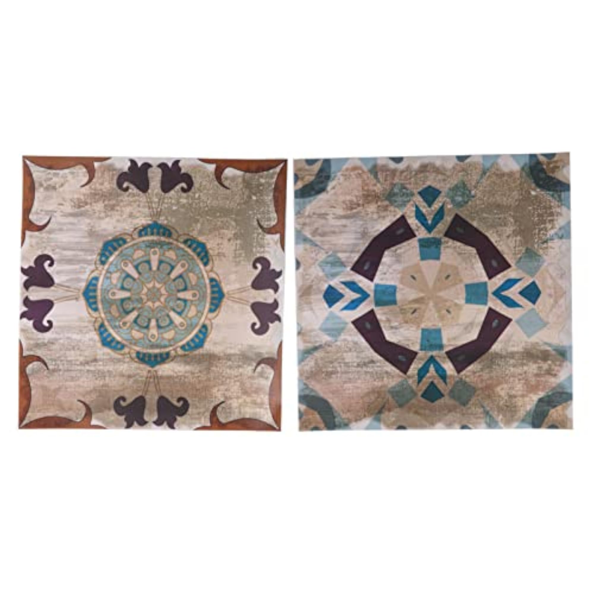 Waterproof Art Flower Shape Tile Sticker for Kitchen