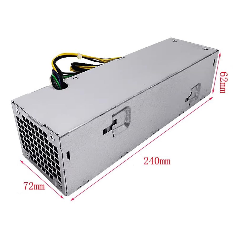 Fuente de alimentación del Ordenador 8pines+4pines 255W para Modelo AC255ES-00 L255AS-00 L255ES-00 H255AS-00 H255ES-00 HU255ES-00 D255ES-00 para DELL OptiPlex 3020 7020 9020SFF T7100 XE2