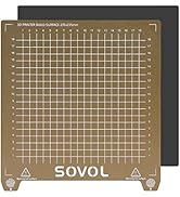 Sovol SV06 PEI printbed, printplaat, magnetisch, 3D-printerplatform, 235 x 235 mm, voor Ender 3 / En...