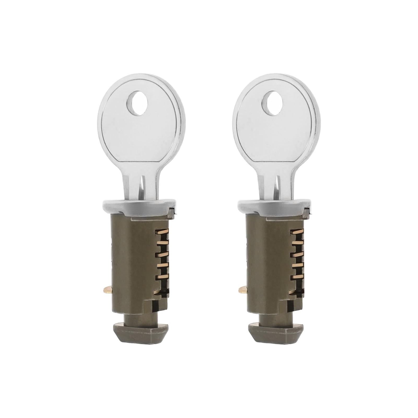 Lot De 2 Serrures Sécurité Pour Barres De Toit VGOL - Compatible Thule, Mont Blanc, Paddy Hopkirk