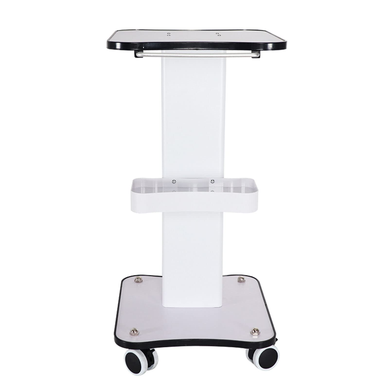 Beauty Salon Trolley portatile con vano portaoggetti e ruota del freno spa salone barbiere carrello per parrucchieri salone di bellezza, spa, carro medico, carrello multifunzione
