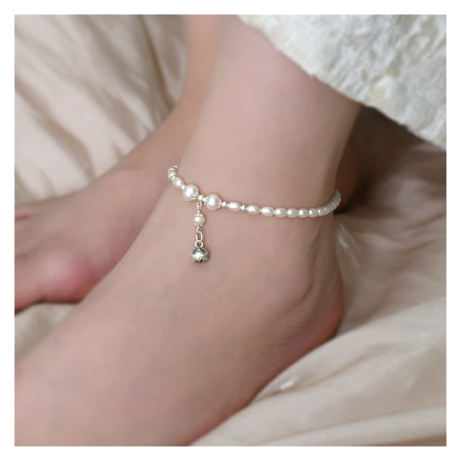 Pulseras de Tobillo Campana Tobillera Moda Tobillera Joyería para Mujer Joyería Retro Personalidad Tobillo Adornos Moda Tobillera Mujeres Tobilleras