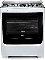 Fogão de Piso Consul 5 Bocas Branco com Acendimento Automático e Botões Removíveis - CFS5NAB BIVOLT