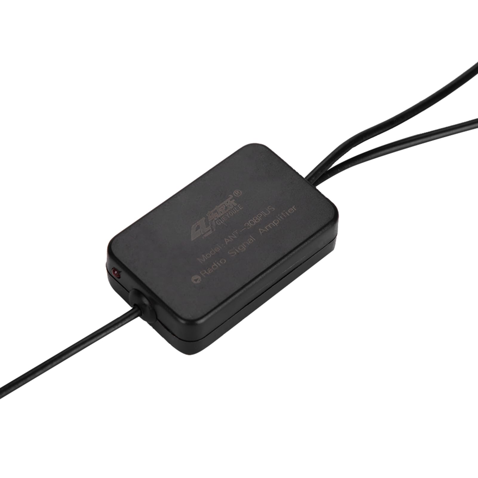 Antena de Radio FM de 25 DB con Señal Más Fuerte, Plug and Play para Pisos Bajos, Señales Estables, Amplificador Aéreo de Radio Portátil para una Excelente Recepción y