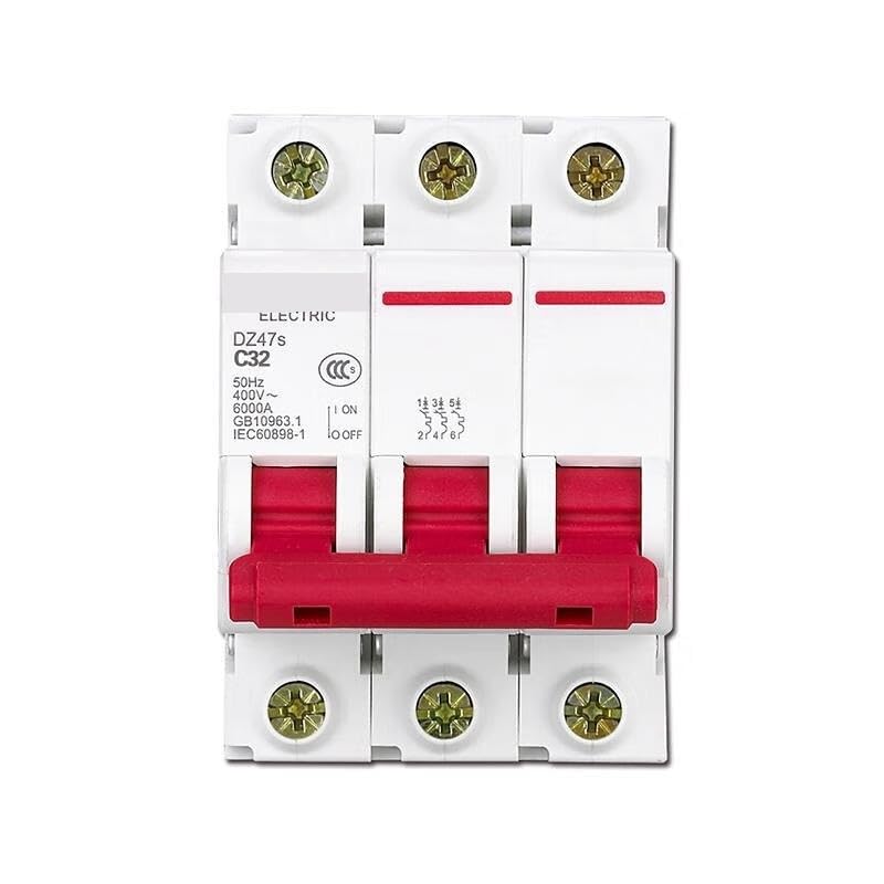 Disjoncteur DZ47s pour sécuriser la charge des petits moteurs 3P 2A courbe B