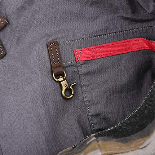 Bolso tote Renegade de tela de marca TSD miniatura 6