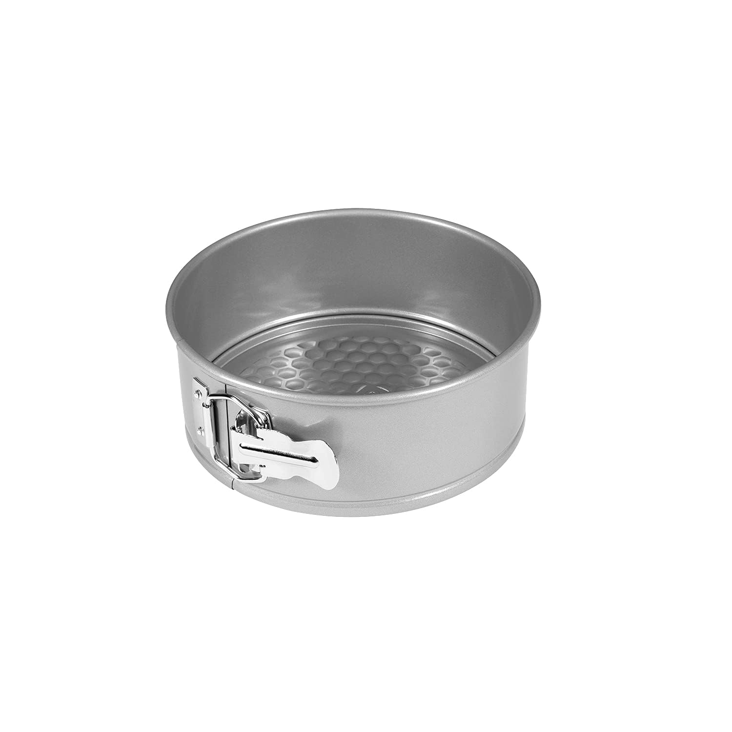 MeyerBakemaster Non-Stick Steel Springform Cake Tin, 18 cm (Grey)