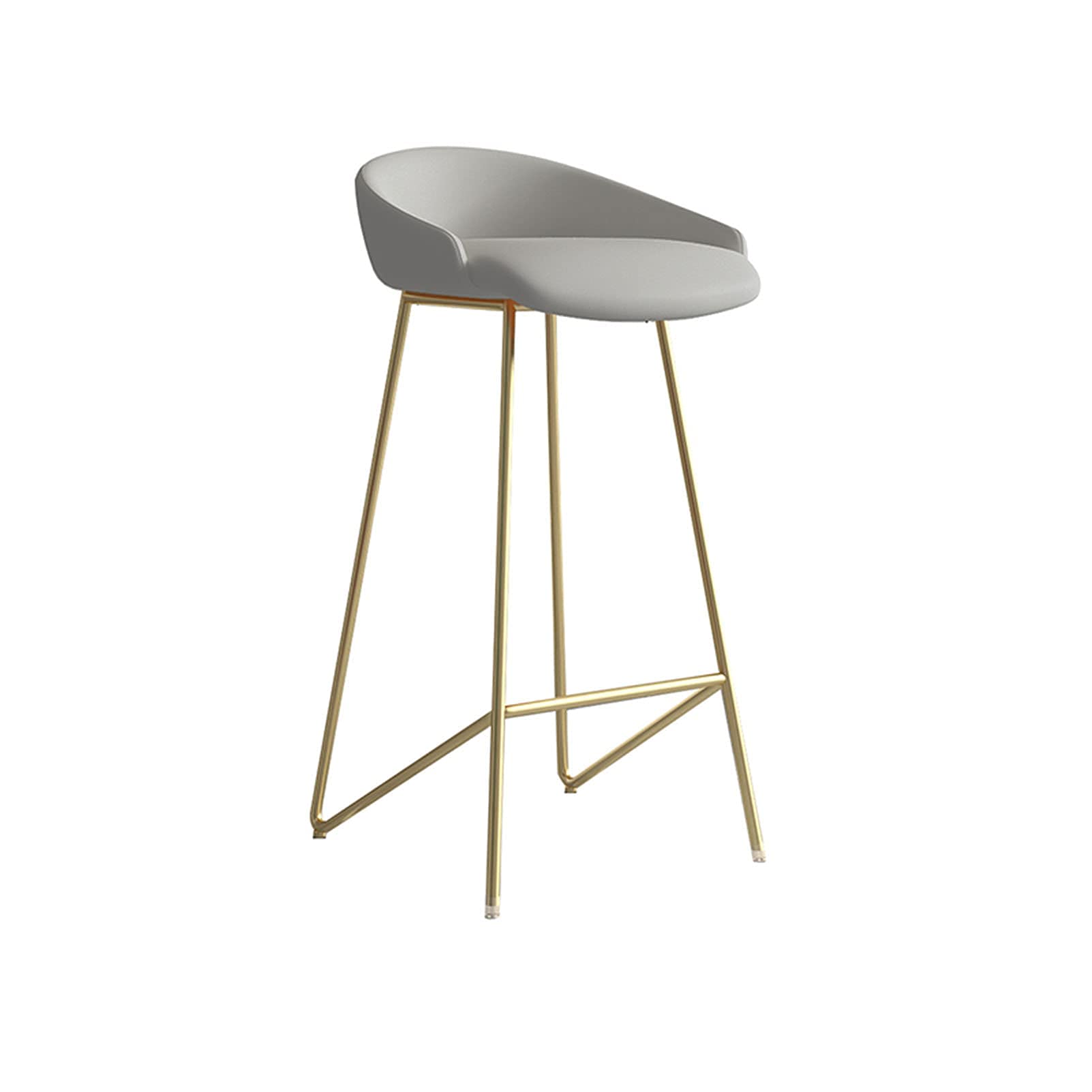 Tabourets à manger MU chaise de bar grise 65cm hauteur cuisine table haute îlot central
