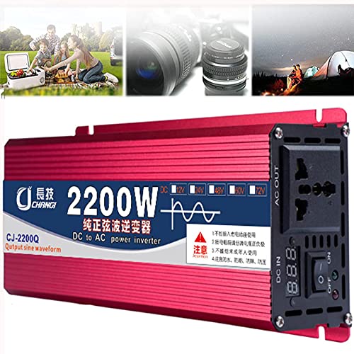 Convertisseur Pure Sine Wave 2200W 60V pour protéger votre électronique