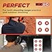 25, 50, 75 Yard Rifle Target by EZ2C Long Range Shooting Paper Targets (100 yd) Bullseye Style High Visibility Firearms, Pistol, Airsoft and BB Gun .22 Rifles Target 11
