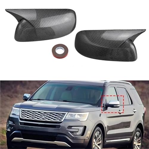 Boîtier de vue arrière carbone Ford Explorer 2011-2019 finition premium - 2