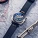 Spinnaker Mens 42mm Hull Chronograph Lapis Meca-Quartz Watch with Genuine Leather Strap SP-5068-03
