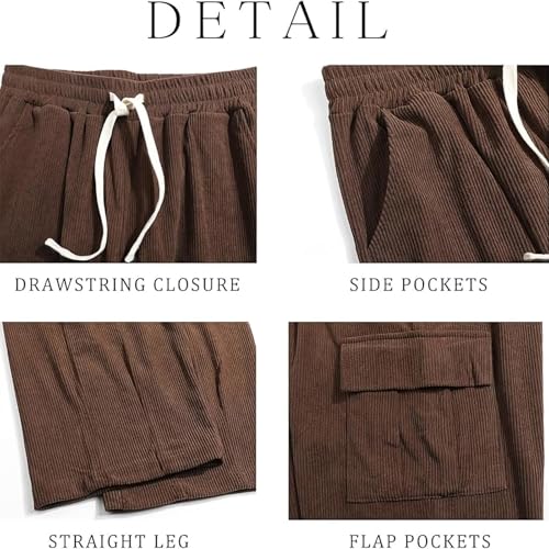 Pants for Man Fall Summer Cargo Track Gym Jogger Straight Leg Basic Long Leg Pants Man 2025 Y2K4