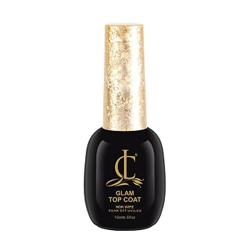 Glam Top Coat 15ml Transparent