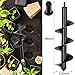 TCBWFY Garden Auger Drill Bit for Planting 1.6