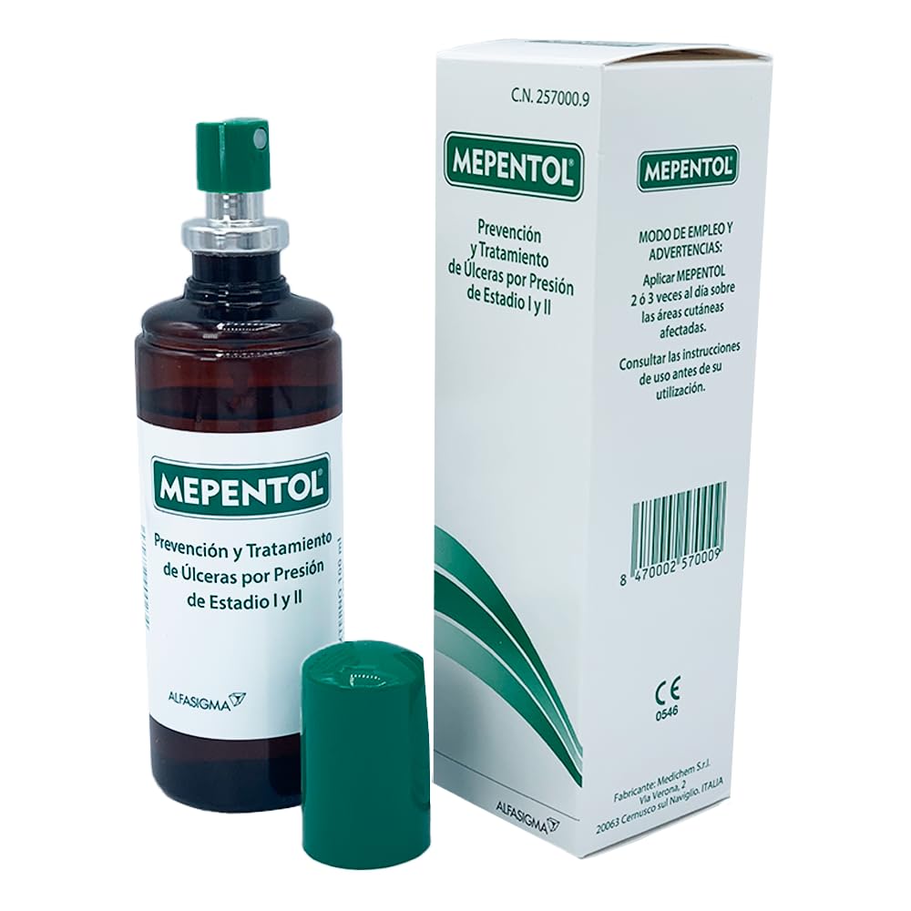 MEPENTOL Prevención y tratamiento de ulceras por presion de estadio I y II, 100 ml
