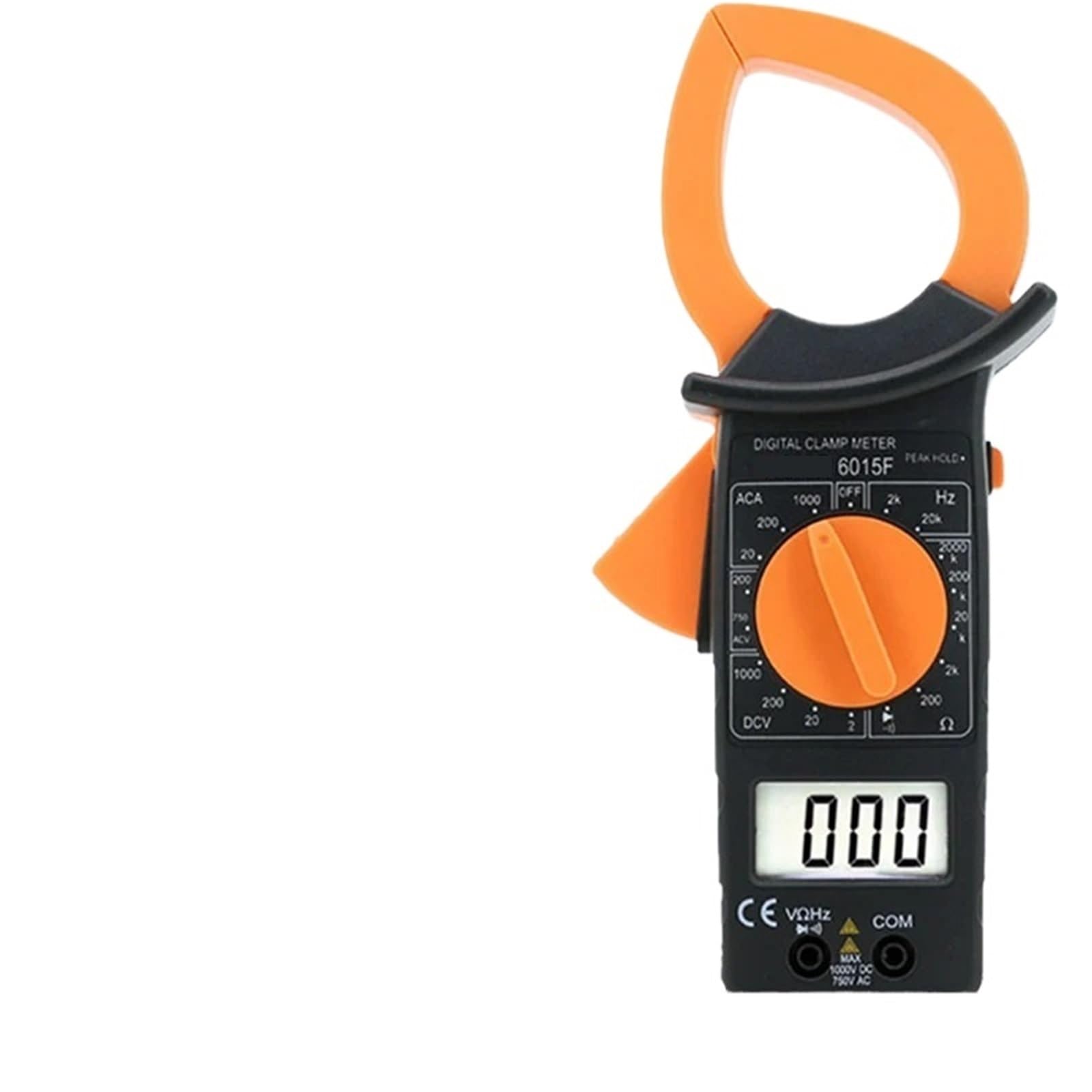 Instrumento DM6015F Multímetro digital de alta corriente Pinza amperimétrica VC6015F AC y DC