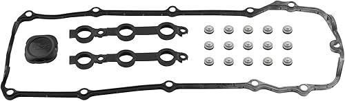 Miniatura 8 de maXpeedingrods Cubierta de válvula de motor de aluminio 11127512839, para BMW 325i 325Xi 325Ci 330Ci 330i 330Xi M54 E46 2003-2006, 525i 530i E39