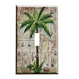 Classic Palm Tree Decorative Switchplate Cover