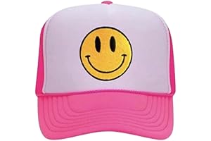 Smiley Face Trucker Hat: Express positivity and style with a trendy trucker cap